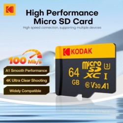 Kodak Original Micro SD Memory Card 32GB 64GB TF Card 128GB 256GB SDXC