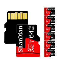 Ultra MicroSDXC UHS-I Memory Card C10 Full HD A1 High-speed MicroSDHC 