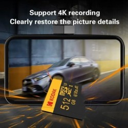 Kodak Memory Card 512GB 256GB 128GB 64GB 32GB MicroSDXC Class10 High S