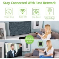 5G WiFi Repeater Amplifier Signal Wifi Extender Network WiFi Booster 1