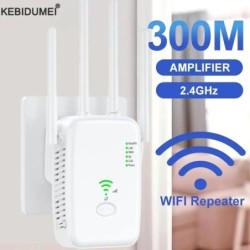 300Mbps 2.4G Wifi Range Repeater Wi-Fi Amplifier Home Network Extender