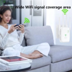 300Mbps 2.4G Wifi Range Repeater Wi-Fi Amplifier Home Network Extender