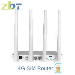 ZBT 4G WiFi Router WI FI SIM Card EC200AEUHA Modem 2.4Ghz 5GHz Dual Ba