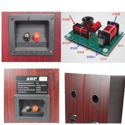 8 Inch Bookshelf Speaker Home 80W-130W Audio 8ohm High Medium Low Thre