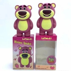Cute Cartoon Bear Bluetooth Speaker, Desktop Mini Wireless Soundbox wi