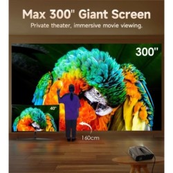 LED 4K Projectors Full HD Auto Focus WiFi Bluetooth Digital Projector 