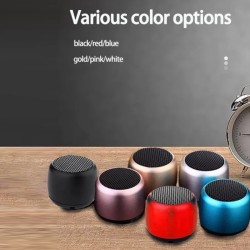 Portable Bluetooth speaker, M1 speaker stereo music surround mini USB 