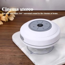 JBJW Q9 Waterproof Bathroom Wireless Speaker Large Suction Cup Bluetoo