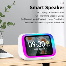 TF26 Smart Large-Screen Bluetooth Clock with Bluetooth Screen Temperat