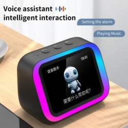 TF26 Smart Large-Screen Bluetooth Clock with Bluetooth Screen Temperat