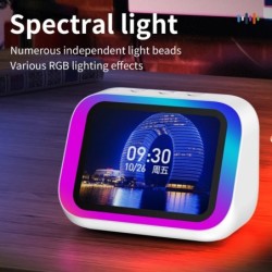 TF26 Smart Large-Screen Bluetooth Clock with Bluetooth Screen Temperat