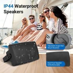 6000W Portable Bluetooth Speaker Sub woofer Heavy Bass Sound System Pa
