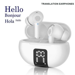 Real-Time 140+language AI Voice Translation Earphone Wireless Bluetoot