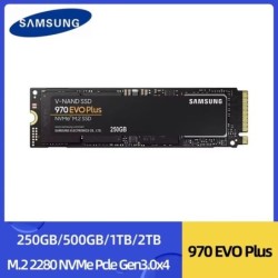SAMSUNG 970 EVO Plus SSD 250GB 500GB 1TB 2TB MLC NVMe Hard Drive HDD H