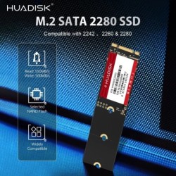 HUADISK M.2 SATA SSD 2280 2260 2242 NGFF State Drive 128gb 256gb 512gb