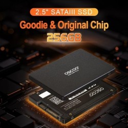 OSCOO SSD SATA3 2.5inch SSD Hard Disk Original and "Goodie Chip" 256GB