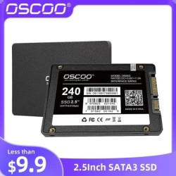 OSCOO 2.5'' SSD 240GB Original Solid State Drive 120GB 3D TLC NAND Fla