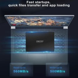 OSCOO 2.5'' SSD 240GB Original Solid State Drive 120GB 3D TLC NAND Fla