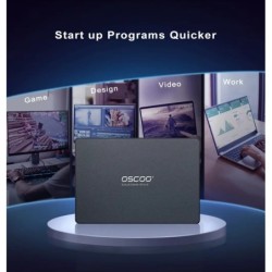 OSCOO 2.5'' SSD 240GB Original Solid State Drive 120GB 3D TLC NAND Fla