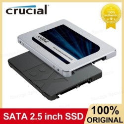 Crucial SSD SATA 2.5-inch 3D NAND MX500 BX500 Solid State Drive 500G 1
