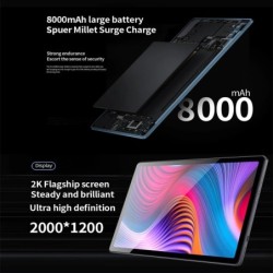 New Google 5G Original Tablet Pc 10.36 Inch 8GB RAM 256GB ROM Android 