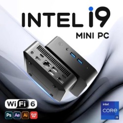 2025 NEW Windows 11 Portable i9 Mini PC Computer Intel Core i9 8950HK 