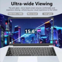 Fingerprint UnIock Notebook Windows 11 Pro 15.6 inch Laptop Computer P