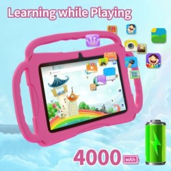 2024 New 5G WIFI Children's Tablet 4GB RAM 64GB ROM Portable Mini Tabl
