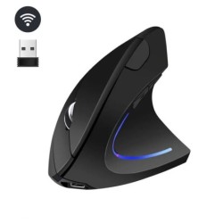 2.4G Wireless Mouse Vertical Game Mouse Ergonomics 1600DPI PC Laptop O