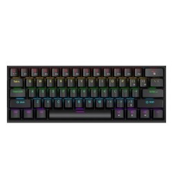 K61 Wired Mechanical keyboard,Red Switch,61 keys,Type-C Interface,Desk