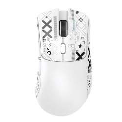 Attack Shark R1 1000Hz Bluetooth Mouse,18000dpi,PAW3311,Tri-mode Conne