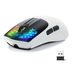 ATTACK SHARK X5 49g wireless Gaming Mouse,Bluetooth Tri-mode,PixArt Op