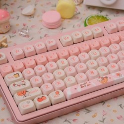 PBT thermal sublimation 98 key keycaps, Compatible with magnetic switc
