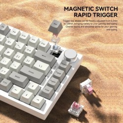 Attack Shark K85 Magnetic Switch Mechanical Keyboard,RGB Lighting,Hot-