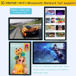 BDF Android Tablet 10.1 Inch Tablett Octa Core 4GB RAM 64GB ROM 1280x8