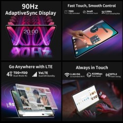 Teclast T60 Plus 12" Tablet 90Hz 2K Display Android 14 Max 16GB RAM 12