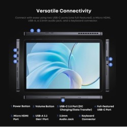 CHUWI Hi10 X1 Intel N150 2 IN 1 Windows Tablet Laptop UHD Graphics 10.