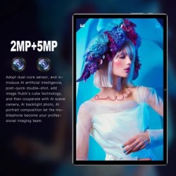 Sauenaneo 2024 New Original 10.1-inch Android Tablet 4GB RAM 64 ROM Su