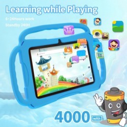 2024 Mini pc 7-inch Global Edition 5G WiFi PC Android Kids Tablet 2GB 