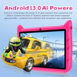 BDF 7 Inch Kid Tablet Android 13, 4GB RAM 64GB ROM,1TB Expand,5G WiFi,