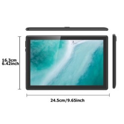 Relndoo Android 14 Tablet 10.1 Inch, 8GB4+4 Expanded RAM + 64GB ROM, 5
