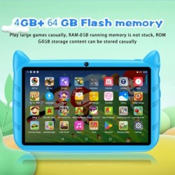 New 7 Inch Global Version 5G WiFi Kids Tablets Quad Core Android Learn