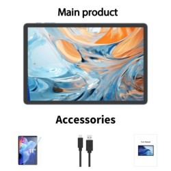 2025 Relndoo 11 Inch Android 15 Tablet , 24GB4+20 Expanded RAM+128GB R