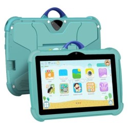 New 7 Inch 5G WiFi Kids Tablet For Study Education Quad Core 4GB RAM 6