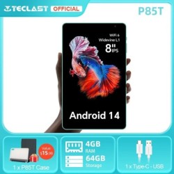 Teclast Tablet P85T 8 Inch IPS Android 14 Max 10GB4GB+6GB Expansion RA