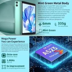 Teclast Tablet P85T 8 Inch IPS Android 14 Max 10GB4GB+6GB Expansion RA