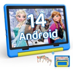 Kid Tablet 10 Inch Android 14 Quad Core 8GB RAM 64GB ROM 128GB Expanda