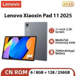 Original New Lenovo Xiaoxin Pad 11 2025 Tab 128GB 256GB ROM MTK Dimens