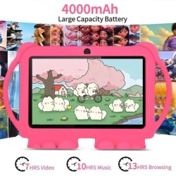 New 5G WIFI 7-inch Children's Tablet 4GB+64GB ROM Mini Pad Quad Core D