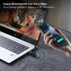 EDUP B3536 100M Bluetooth Adapter USB Bluetooth Dongle Free Driver 5.0